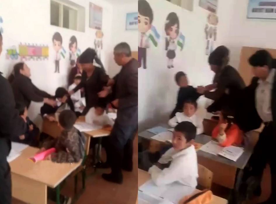 Samarqanddagi maktabda 1-sinf o‘quvchilarini urgan ayol sudga berildi